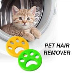 Újrahasznosítható szőrcsapda a mosáshoz, háziállatok szőrének eltávolítója, nem mérgező, puha és ragadós, mosógépbe és szárítógépbe való - 2 darabos csomag, HairCollect