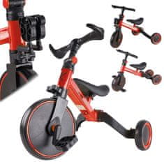 MG Trike Fix Mini 3v1 gyermek tricikli, piros