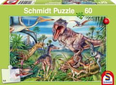 Schmidt Rejtvény Dinoszauruszok között 60 db