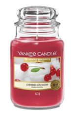 Yankee Candle Cherries on Snow gyertya 623g