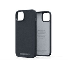 NJORD Suede Comfort Apple iPhone 14 Plus Szilikon Tok - Fekete (NA42CM00)