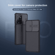 Nillkin CamShield Pro Samsung G998 Galaxy S21 Ultra Tok - Fekete (GP-102931)