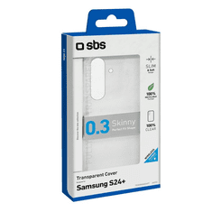 SBS Skinny Samsung Galaxy S24+ Tok - Átlátszó (TESKINSAS24PT)