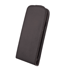 Forever Leather case Elegance (Xperia Z1 mini) Fekete (FE277268)