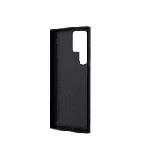 Karl Lagerfeld Saffiano Monogram Samsung Galaxy S23 Ultra Tok - Fekete/Mintás (KLHCS23LSAKLHCPK)