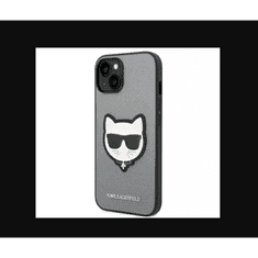 Karl Lagerfeld Apple iPhone 14 Plus Hátlapvédő Tok - Ezüst (KLHCP14MSAPCHG)
