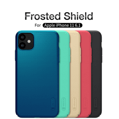Nillkin Super Frosted Apple iPhone 11 Hátlap Tok - Fekete (GP-90315)