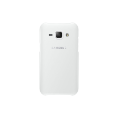 SAMSUNG EF-PJ100 Galaxy J1 Műanyag Tok Fehér (EF-PJ100BWEGWW)