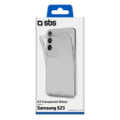 SBS Skinny Samsung Galaxy S23 Tok - Átlátszó (TESKINSAS23T)