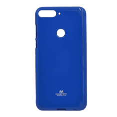 Mercury Goospery Huawei Y7 Prime 2018 (Y7 2018) Szilikon Védőtok - Kék (GP-79482)