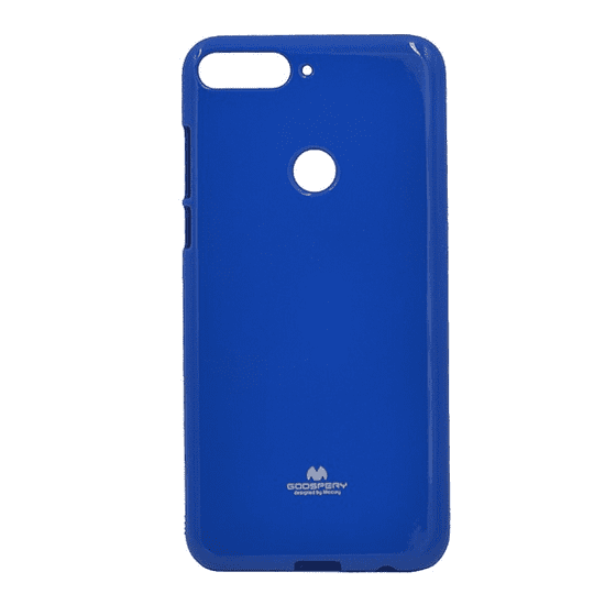 Mercury Goospery Huawei Y7 Prime 2018 (Y7 2018) Szilikon Védőtok - Kék (GP-79482)