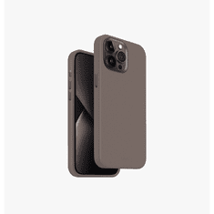 UNIQ Lyden Apple iPhone 15 Pro Max Magsafe Bőr Tok - Szürke (UNIQ-IP6.7P(2023)-LYDMGRY)