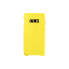 SAMSUNG EF-VG970 Galaxy S10e gyári Bőrtok - Sárga (EF-VG970LYEGWW)