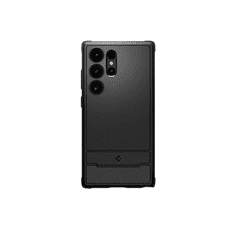 Spigen Rugged Armor Samsung Galaxy S24 Ultra Hátlapvédő Tok - Fekete (ACS07286)