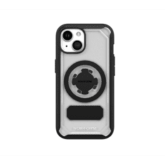 Rokform Apple iPhone 15 Hátlapvédő Tok - Átlátszó/Fekete (RF311320P)