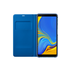 SAMSUNG EF-WA750 Galaxy A7 (2018) gyári Wallet Cover Tok - Kék (EF-WA750PLEGWW)