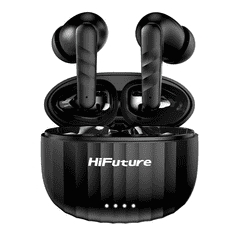 HiFuture Sonic Bliss Wireless fülhallgató - Fekete (SONICBLISSBL)