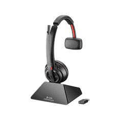 HP Poly Savi 8210 Office DECT Wireless Mono Headset - Fekete (8D3K5AA#ABB)