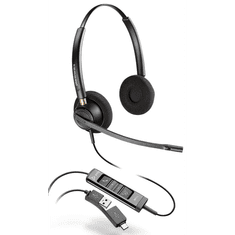 HP Poly EncorePro 525 Vezetékes Headset - Fekete (783R3AA)
