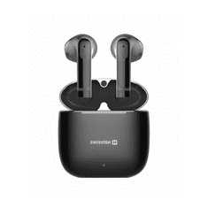 SWISSTEN Alupods Pro TWS Wireless Headset - Fekete (54300300)