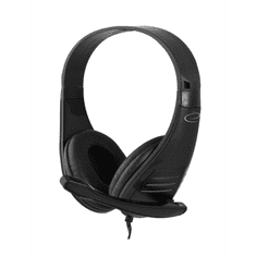 Esperanza EH209 Vezetékes Headset - Fekete (EH209)