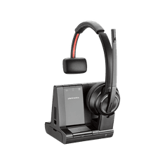 HP Poly Savi 8210 Office DECT Wireless Mono Headset - Fekete (8D3K5AA#ABB)