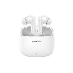 Denver TWE-48W Wireless Headset - Fehér (TWE-48W)