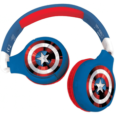 Lexibook HPBT010AV Avengers Wireless Headset - Kék/Piros (HPBT010AV)