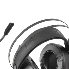 Rampage SN-R7 MESH Gaming Headset Fekete (15098)