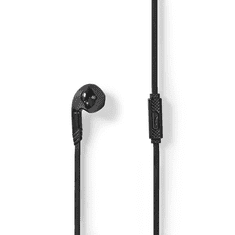Nedis HPWD2021BK Vezetékes Headset - Fekete (HPWD2021BK)