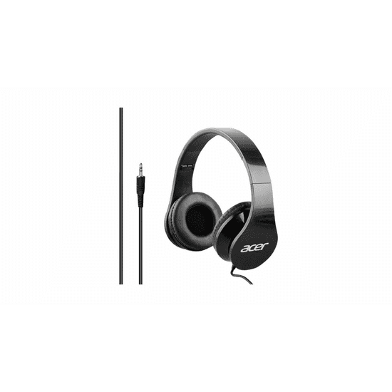 Acer Acer NP.HDS11.00G fejhallgató és headset Vezetékes Fejpánt Hívás/zene Fekete