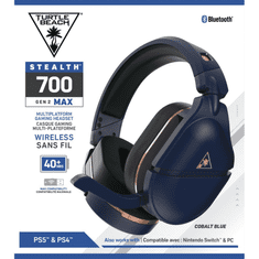 Turtle Beach Stealth 700 Gen 2 Max PlayStation 4 / 5 Wireless Gaming Headset - Kék (TBS-3794-02)