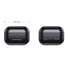 SWISSTEN Minipods TWS Wireless Headset - Fekete (54200100)