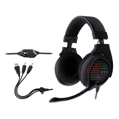 Tracer GameZone Aligator Gaming Headset Fekete (TRASLU46466)