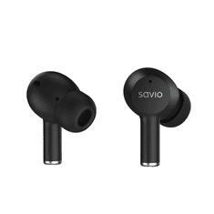 SAVIO ANC-102 Wireless Headset - Fekete (ANC-102)