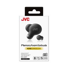 JVC HA-A25T Wireless Headset - Fekete (HAA-25TBNE)