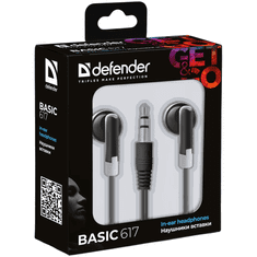 Defender Basic 617 Vezetékes Headset - Fekete (63617)