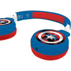 Lexibook HPBT010AV Avengers Wireless Headset - Kék/Piros (HPBT010AV)