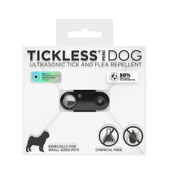 Tickless Mini kutya újratölthető ultrahangos kullancs- és bolhariasztó fekete