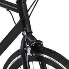 Vidaxl fekete örökhajtós kerékpár 700c 59 cm 92251