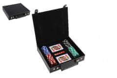 Teddies Póker készlet 100db + kártyák + kocka tokban