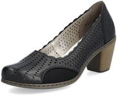 Rieker Női bőr alkalmi cipő 40952-00 (Méret 40)