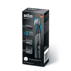 Braun PT5010 szakállvágó Elem 2 8 mm Wet & Dry Fekete
