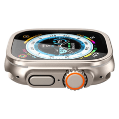 Spigen Glas.tR Slim Pro Apple Watch Ultra Kijelzővédő üveg - Titánium (49mm) (AGL06161)