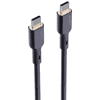 CB-SCC101 USB-C apa - USB-C apa 2.0 Adat és töltőkábel - Fekete (1m) (CB-SCC101)