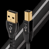 AudioQuest Pearl USB 2.0-A apa - USB-B apa Összekötő kábel 1.5m - Fekete (USBPEA01.5)