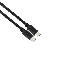 Stansson CZ-252-D USB-C apa - USB-C apa 3.1 Adat és töltőkábel - Fekete (3m) (CZ-252-D)