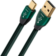 Forest USBFOR01.5MI USB-A apa - Micro USB-B apa 2.0 Adat és töltőkábel - Fekete (1.5m) (USBFOR01.5MI)
