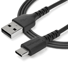 Startech StarTech.com RUSB2AC1MB USB kábel 1 M USB 2.0 USB A USB C Fekete (RUSB2AC1MB)