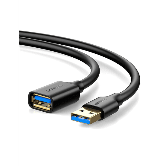 Ugreen 10368 USB-A apa - USB-A anya 3.0 Hosszabbító kábel - Fekete (1m) (10368)